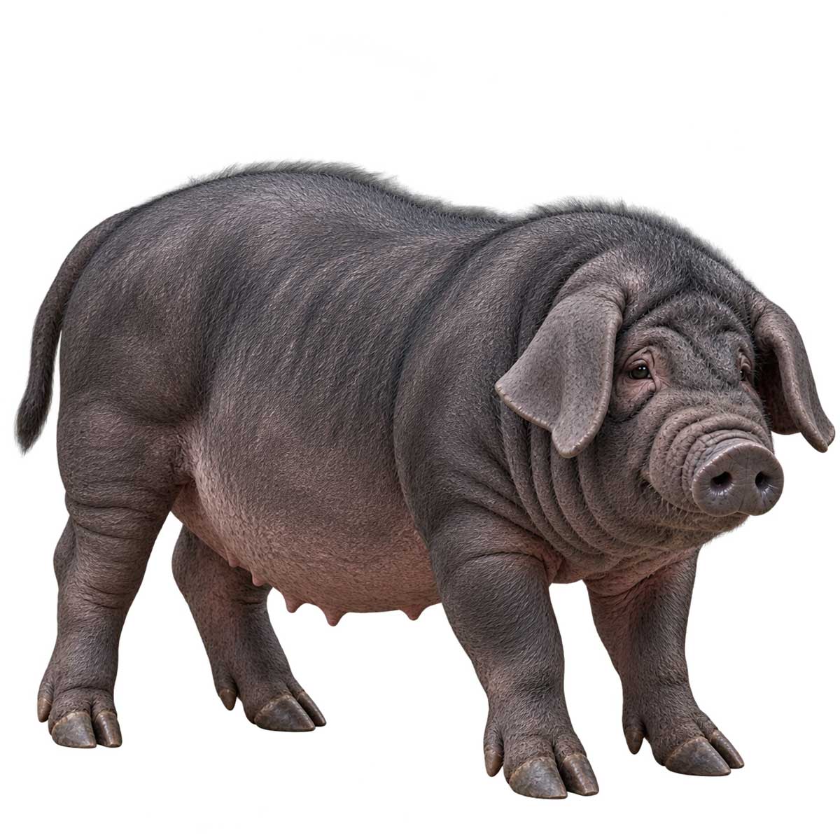 桃園黑豬／桃園豬｜台灣本土黑豬